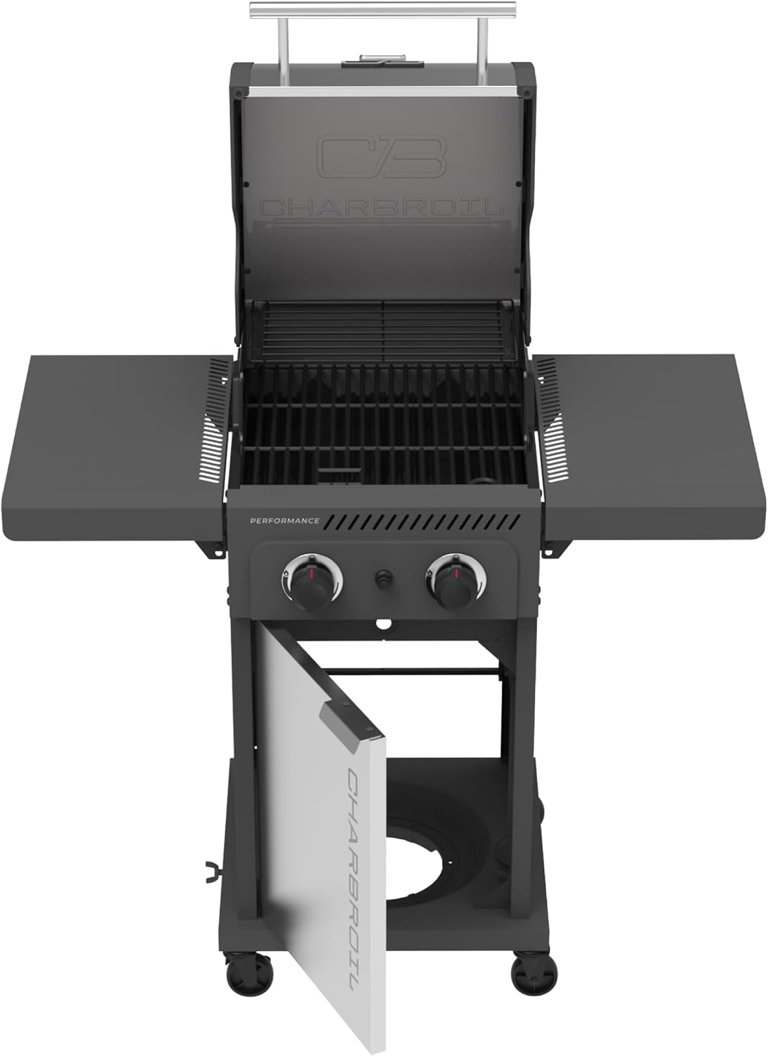 Charbroil Performance Series 2-Burner Gas Grill Cabinet, Stainless Steel - 463638125