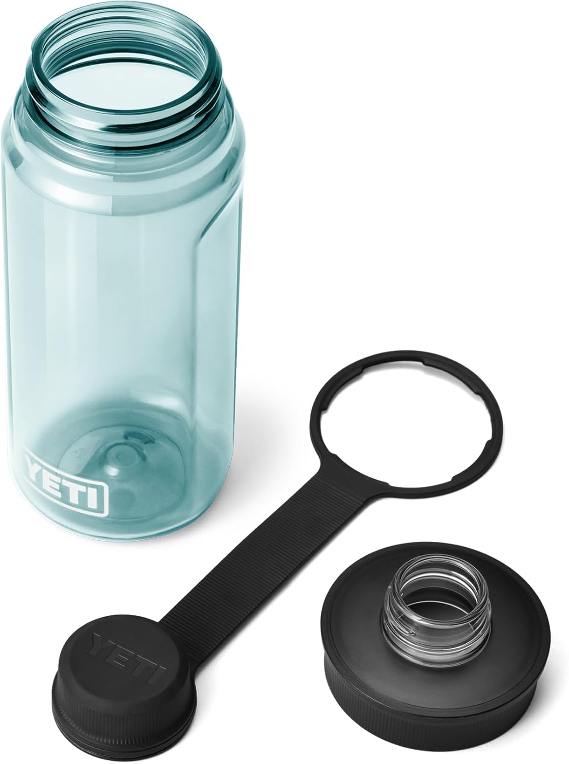 YETI Yonder Water Bottle with Yonder Tether Cap, Lightweight, Leakproof and BPA-Free