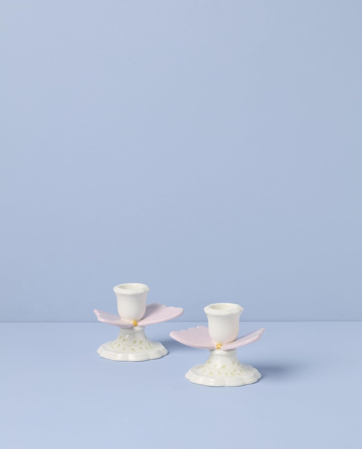Lenox 897910 Butterfly Meadow Candlestick Holders, Set of 2