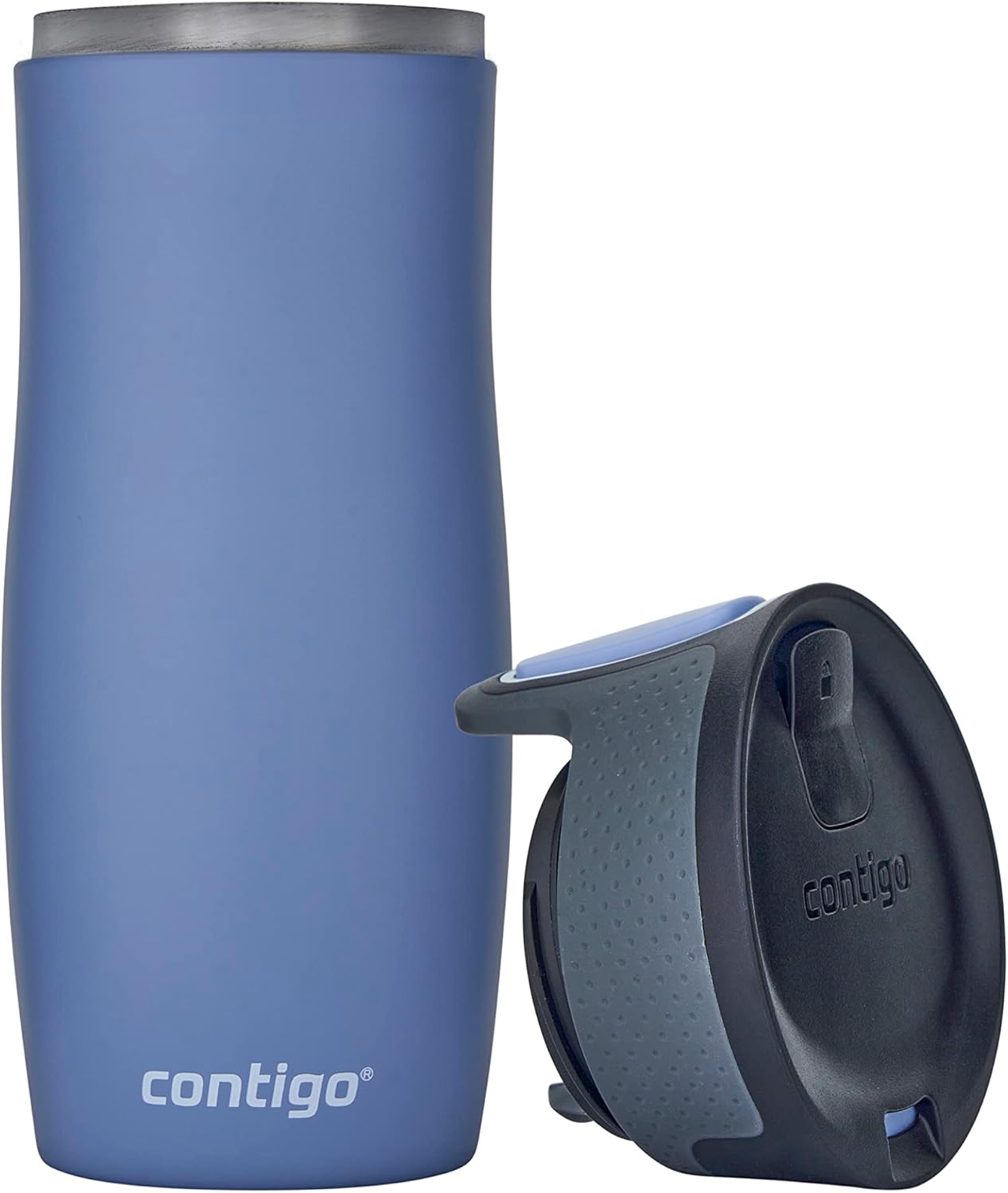 Contigo West Loop Autoseal Travel Mug, Stainless Steel Thermal Mug, Vacuum Flask, Leakproof Tumbler, Coffee Mug with BPA-Free Easy-Clean Lid
