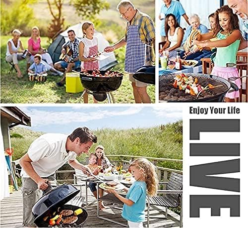 12PCS Kabob Skewers Flat Metal Stainless Steel BBQ Barbecue Skewer 16" Anti-Roll Heavy Duty Shish Kebob Sticks Wide Reusable Grilling Skewers Set for Meat Shrimp Chicken Vegetable Kebab Fork Sausage…