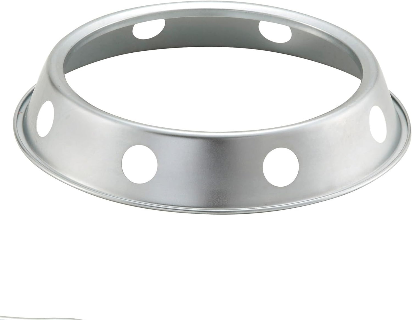 Winco Zinc Plated Wok Ring Stand, 8-Inch,Steel,Medium