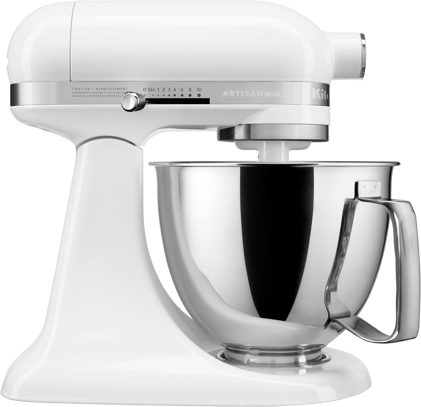 KitchenAid Artisan Mini 3.5 Quart Tilt-Head Stand Mixer - KSM3316X - White