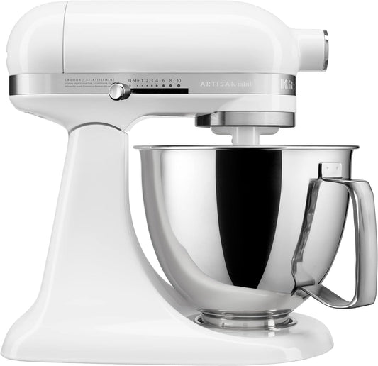 KitchenAid Artisan Mini 3.5 Quart Tilt-Head Stand Mixer - KSM3316X - White