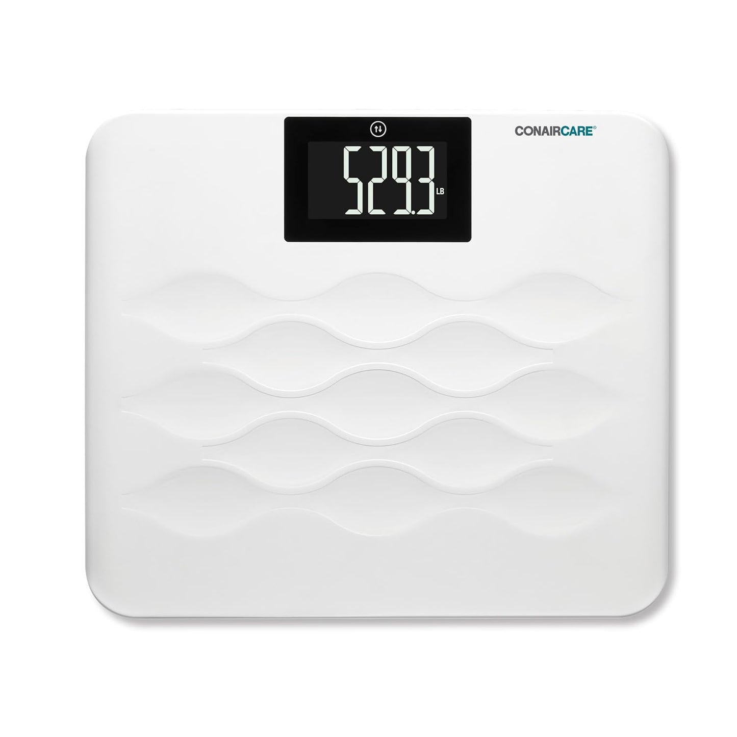Conair Bathroom Scale for Body Weight, FSA/HSA Eligible High-Capacity Talking Bathroom Scale in both English and Spanish - 660 lb. Enhanced Weight Limit with XL Backlit LCD Display, Anti-Slip Platform