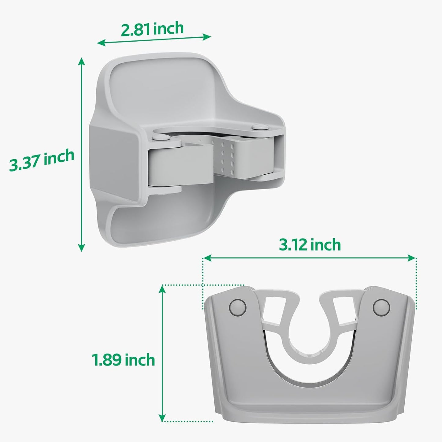 reliahom 3 Pack Broom Holder Wall Mount Mop Grippers No Drilling Self Adhesive Anti-Slip Mop Handle Hanger Dustpan and Broom Organizer Garage Storage Racks-Gray