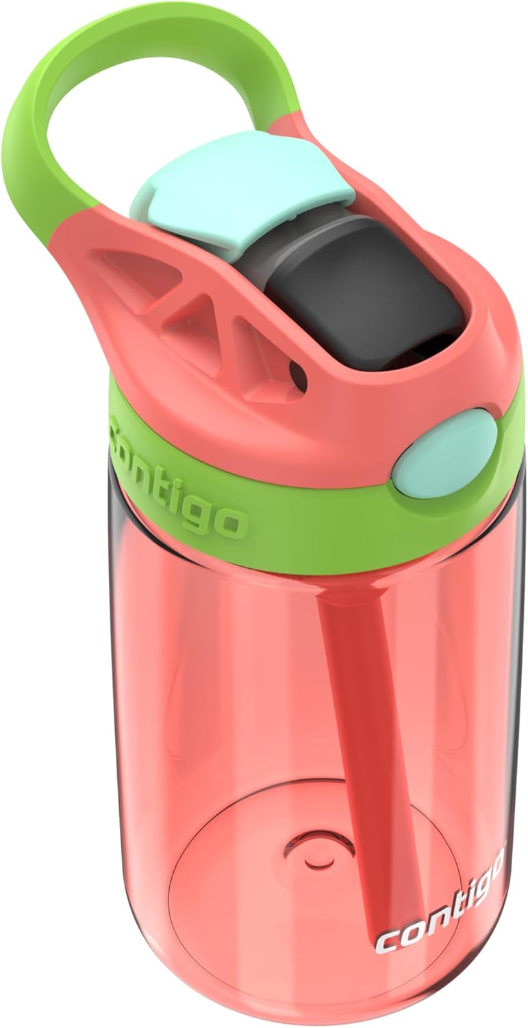 Contigo Kids Water Bottle with Redesigned AUTOSPOUT Straw, 14 oz