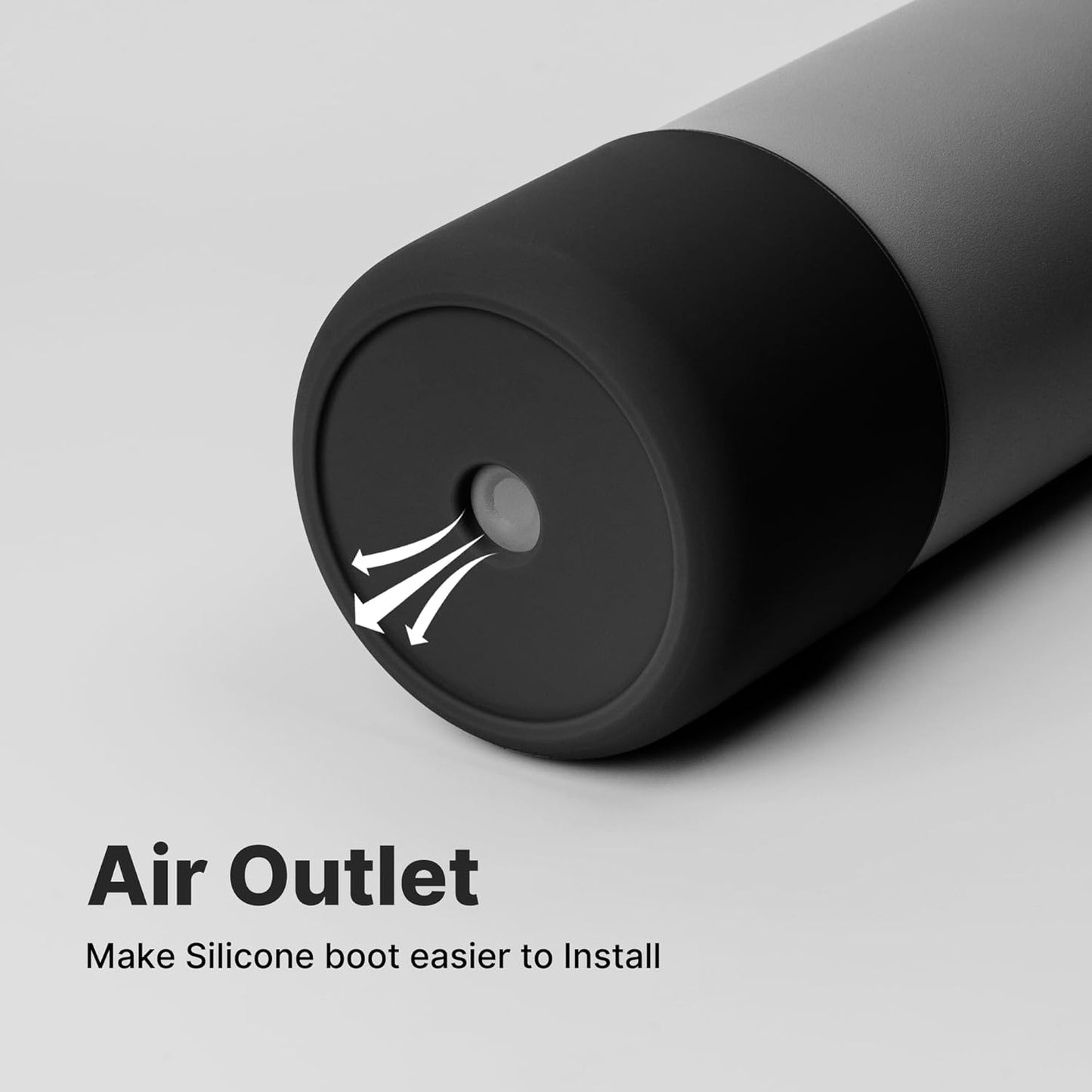 Silicone Boot for Owala 32 oz Water Bottles, Anti-Slip Protective Sleeve for Owala Twist & FreeSip & Flip Insulated Bottles, Boot Bottom Base (Black)