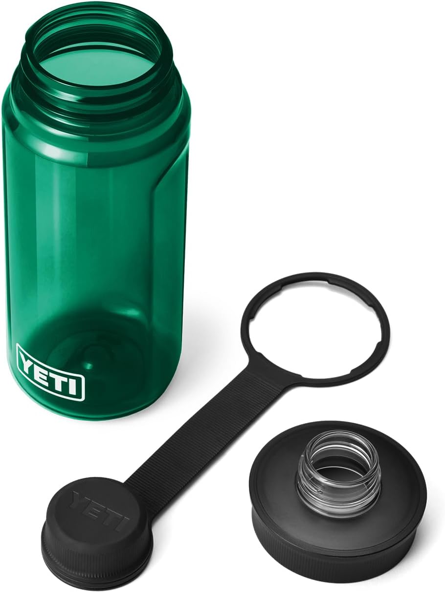 YETI Yonder Water Bottle with Yonder Tether Cap, Lightweight, Leakproof and BPA-Free