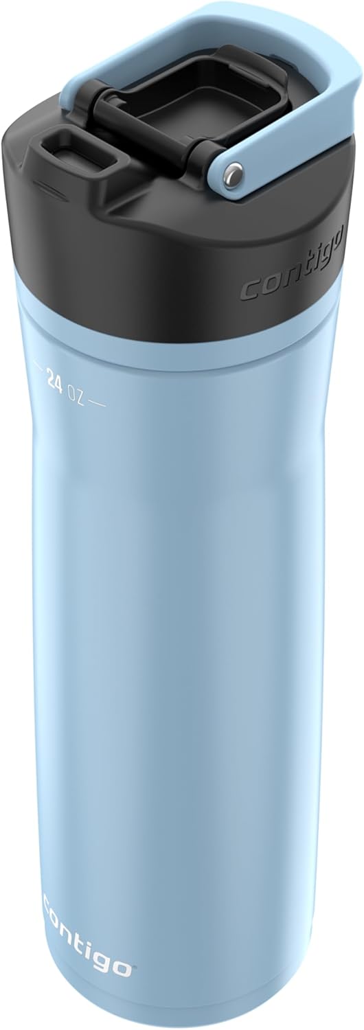Contigo Cortland Chill 2.0, 24oz., Stainless Steel Water Bottle with AUTOSEAL Lid (Pack of 4)