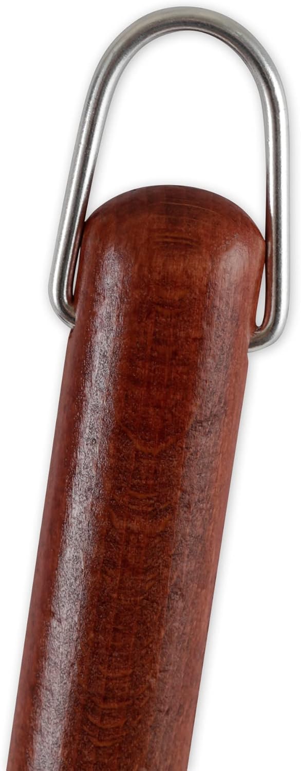 RSVP International Endurance (BQ-FRK) BBQ Grill Fork, 17.25" | Long Handle Keeps Hands Safe from Fire | Made from Stainless Steel & Rosewood