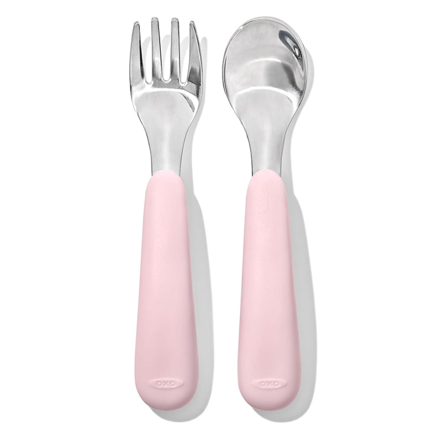 OXO Tot Fork and Spoon Set - Blossom
