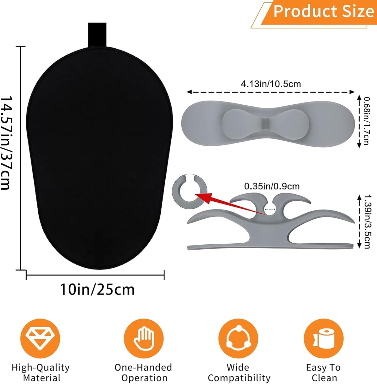 Sliding Mat for Kitchenaid Mixer, Mover Mat Pad for 5-8Qt Bowl Lift Stand Mixer, Kitchen Appliance Slider Compatible for Pro 600 Stand Mixer with Grey Kitchen Accessory, Kitchen Aid Mixer Accessories