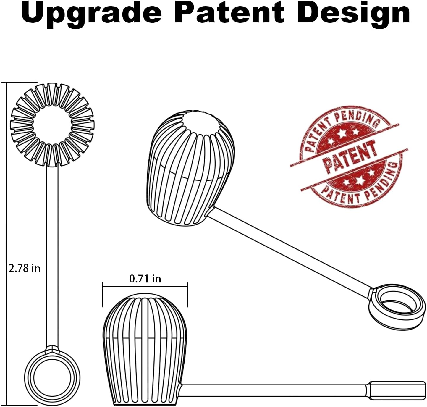 YOELIKE 10PCS Straw Cover Cap for 6 to 12mm Straw of Stanley, Simple Modern, Yeti, Owala, Hydro Flask, Reduce, and All Brands Tumbler Straw, Dishwasher Safe, BPA Free and Dust Proof