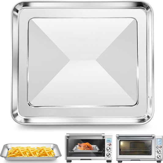 12" × 12" Baking Pan for Breville BOV800XL BOV810BSS BOV845BSS BOV900BSS Smart Oven, Compatible with Ninja SP100 SP101 SP1001C SP201 Air Fry Oven