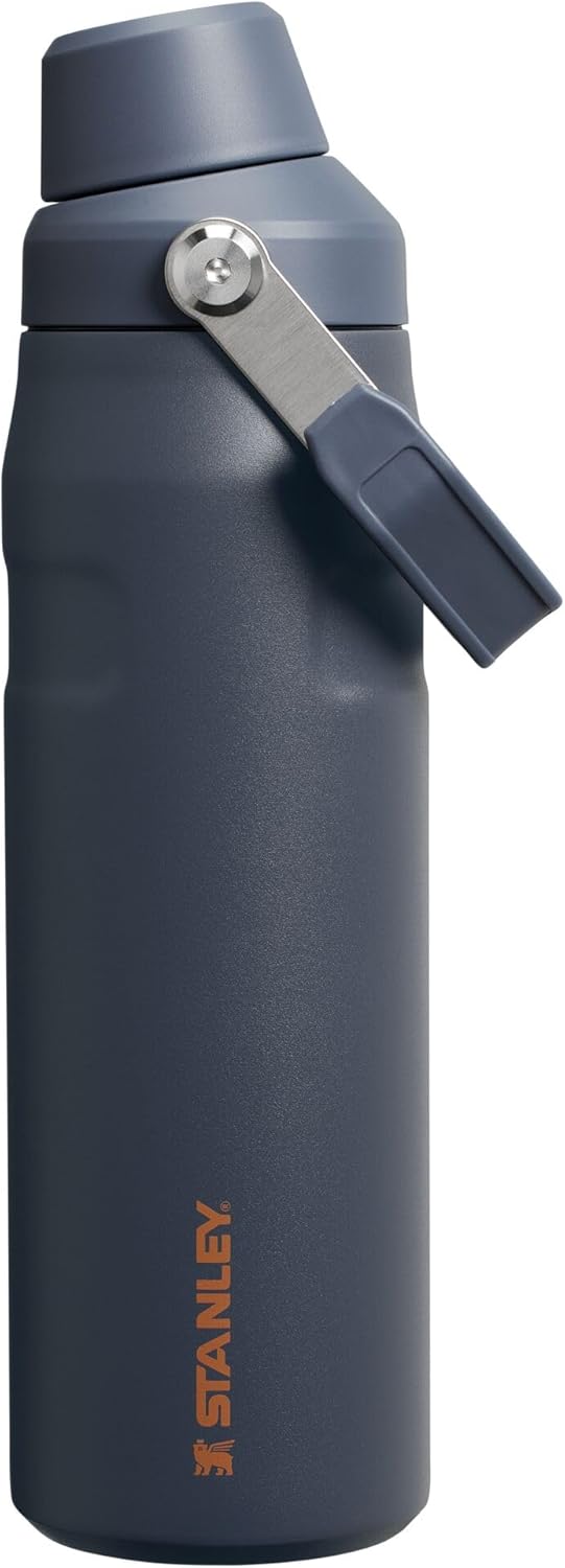 Stanley IceFlow Fast Flow Water Bottle | Angled Spout Lid | Lightweight & Leakproof for Travel & Sports | Insulated Stainless Steel | BPA-Free