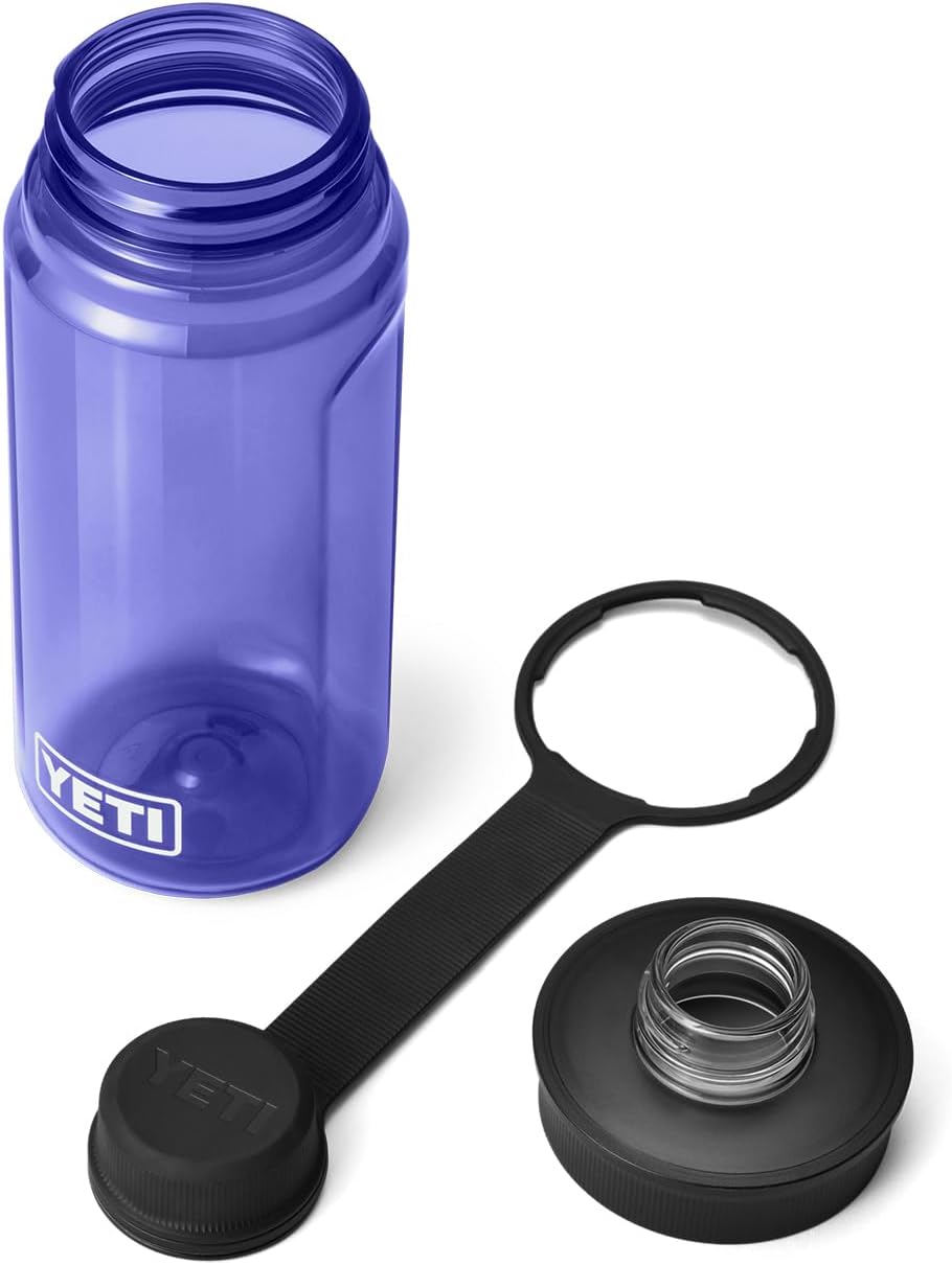 YETI Yonder Water Bottle with Yonder Tether Cap, Lightweight, Leakproof and BPA-Free