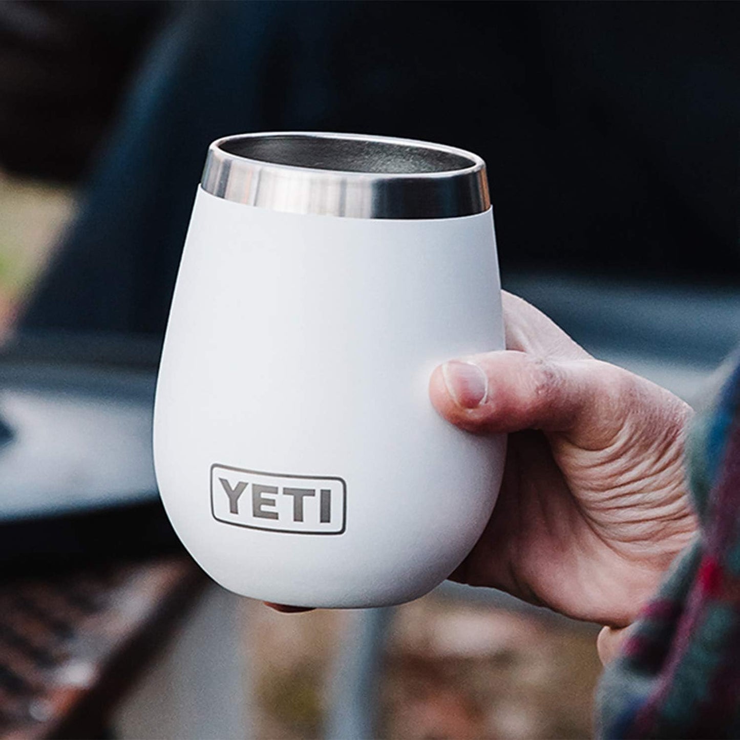 YETI Rambler 10 oz Wine Tumbler, Vacuum Insulated, Stainless Steel, 2 Pack