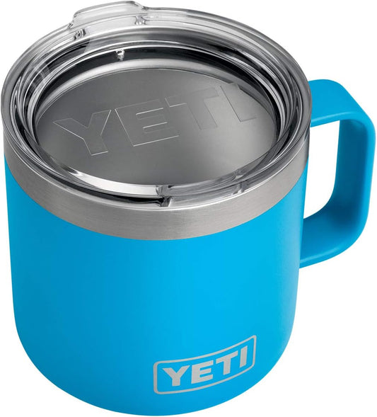 YETI Rambler 14 oz Stainless Steel Vacuum Insulated Mug with Lid