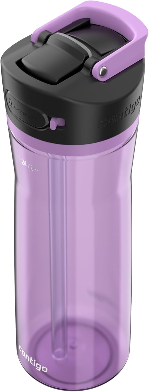 Contigo Ashland Water Bottle 24 oz Pansy
