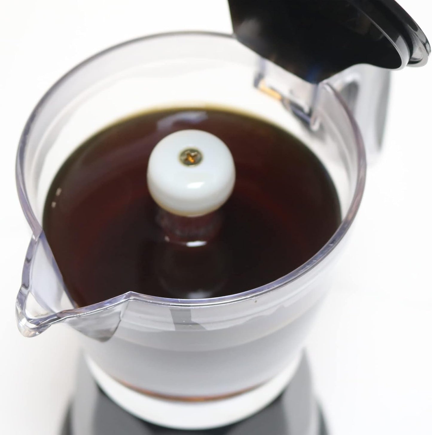 Cuban Coffee Maker, 6 or 3cup Electric Espresso Coffee Maker, Portable Cafeteras Electricas Modernas, Electric Moka Pot with Detachable Base & Overheat Protection, Coffee Gift for Home Travel