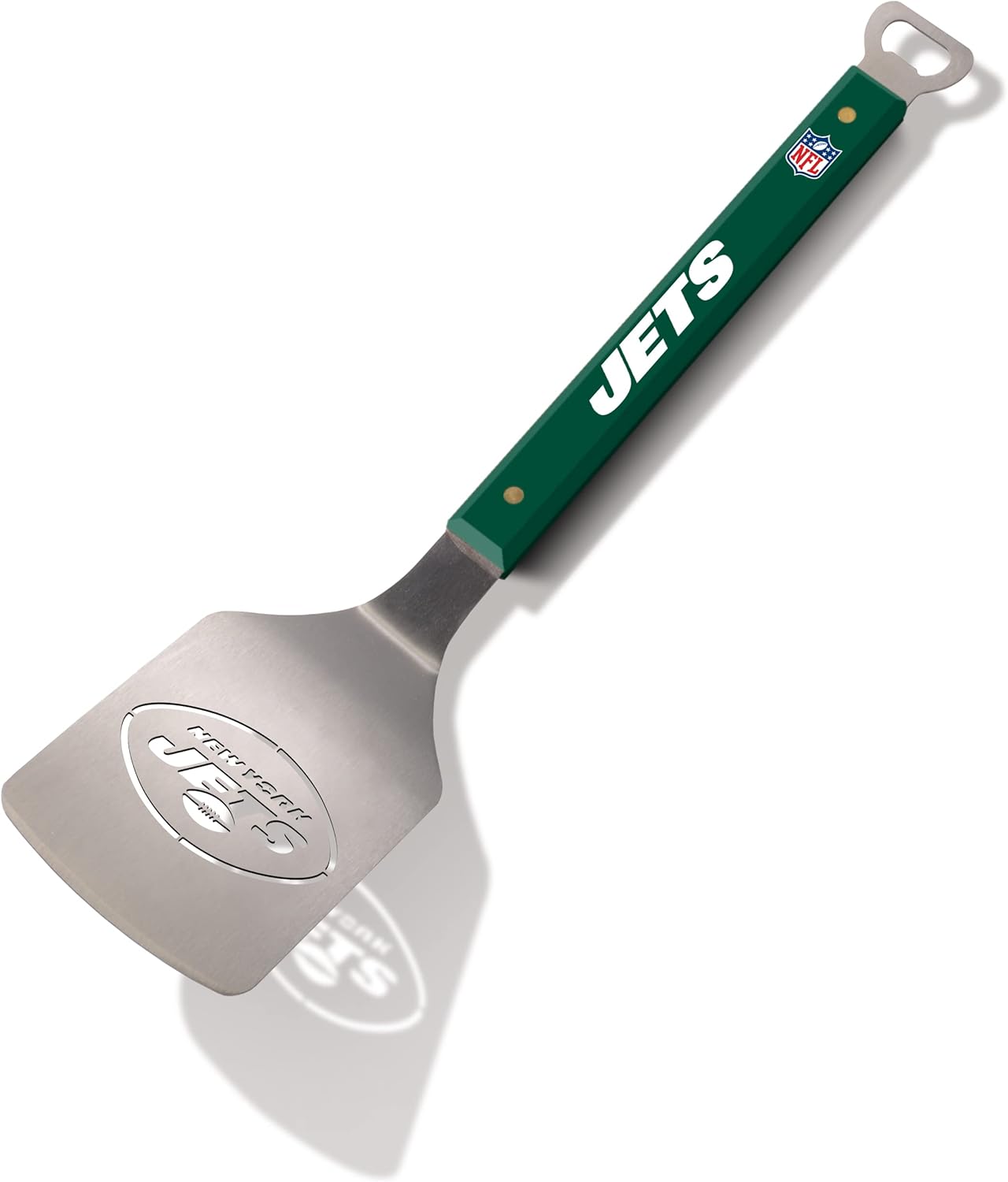 YouTheFan NFL 18" Stainless Steel Sportula (Spatula) with Bottle Opener