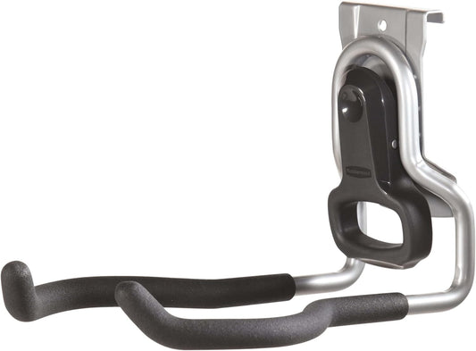 Rubbermaid Garage FastTrack Power Tool Holder Satin Nickel Wall Mounted Storage System Holds up to 50 pounds for Home/Garage/Tool Organization