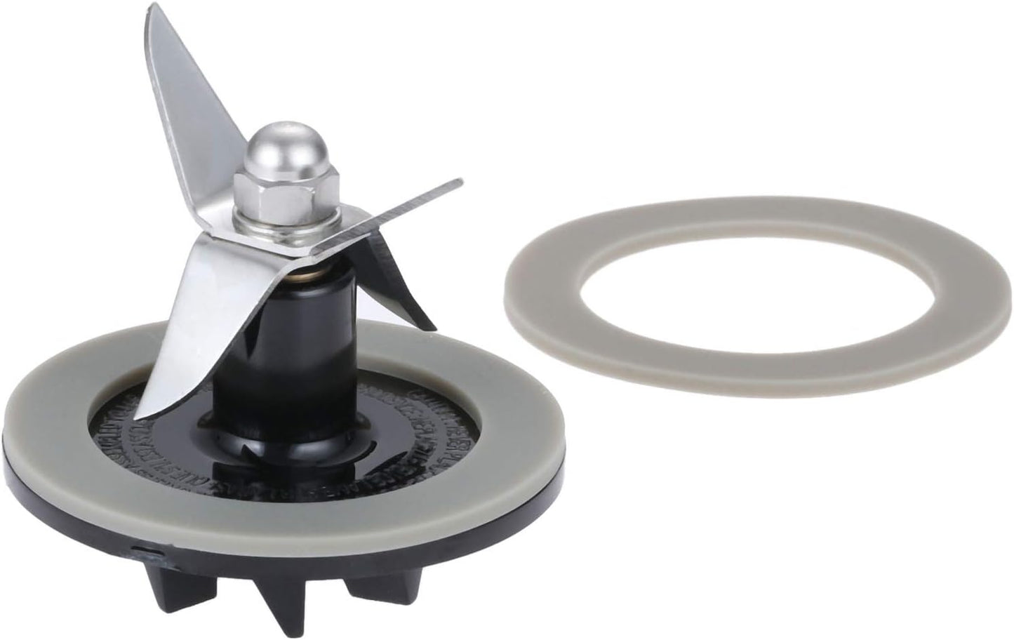 SPB-456-2 Blender Blade Assembly with 2 Pcs Blender Gaskets Ring, Replacement for Cuisinart CBT-500, SB5600, CB600, BFP703, BFP-703, BFP703B, BFP-703CH, SPB7, SPB-7BK, CB8, CB9, BFP-703