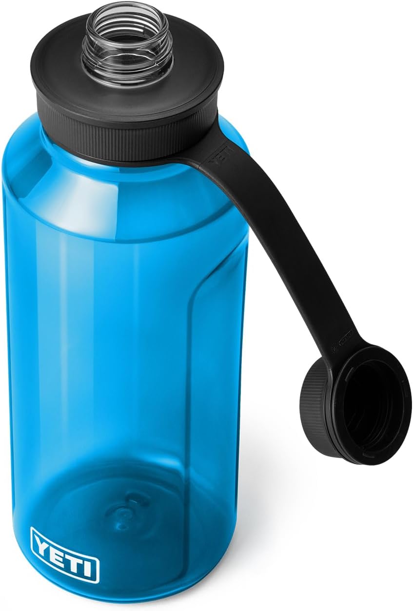 YETI Yonder Water Bottle with Yonder Tether Cap, Lightweight, Leakproof and BPA-Free