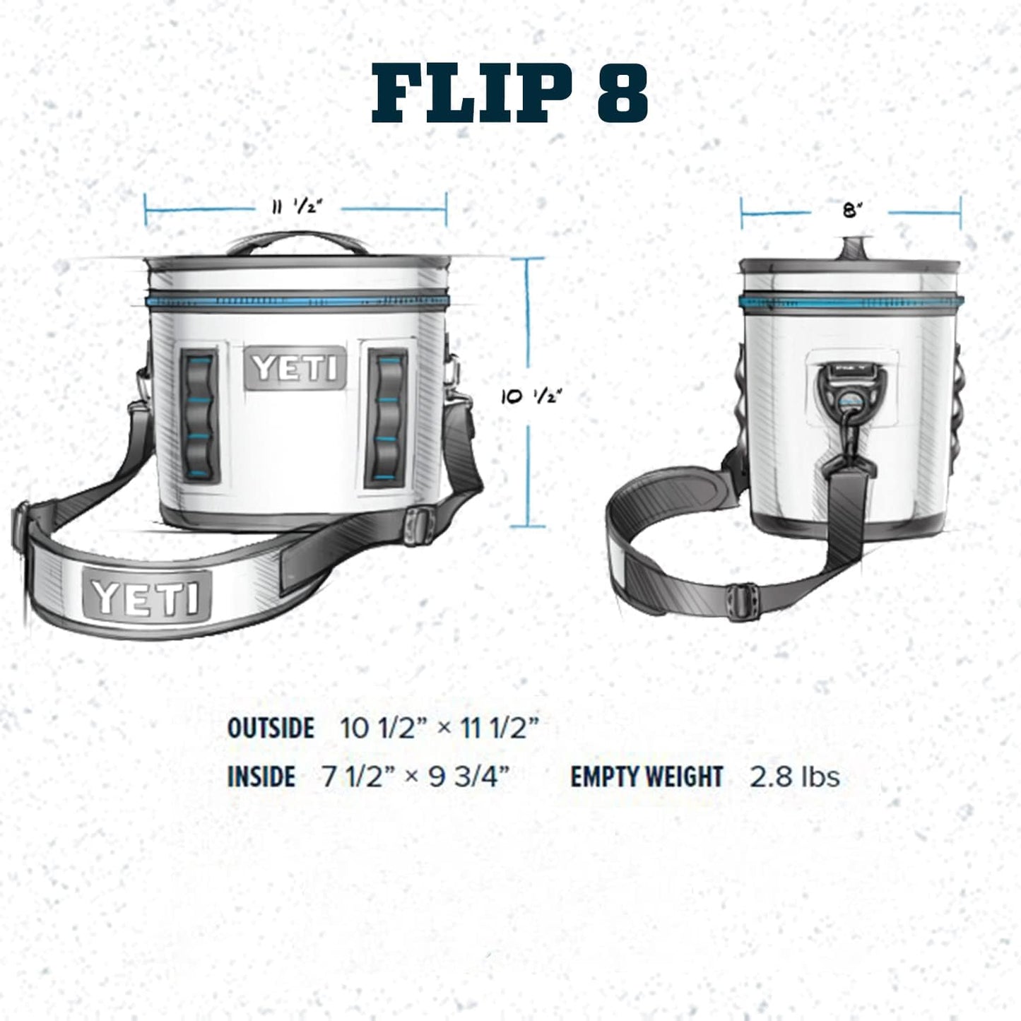 YETI Hopper Flip 8 Portable Soft Cooler