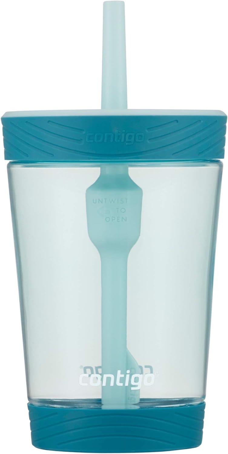 Contigo Kids Spill-Proof Tumbler with Straw 14oz. Honeydew
