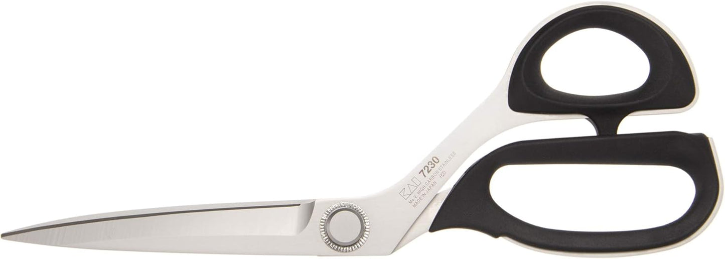 KAI Compact Black Scissors 230mm 7230