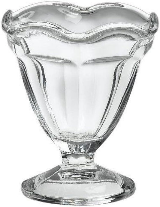 Anchor Hocking 4.5-Ounce Footed Glass Sherbet Bowls, Set of 12 -
