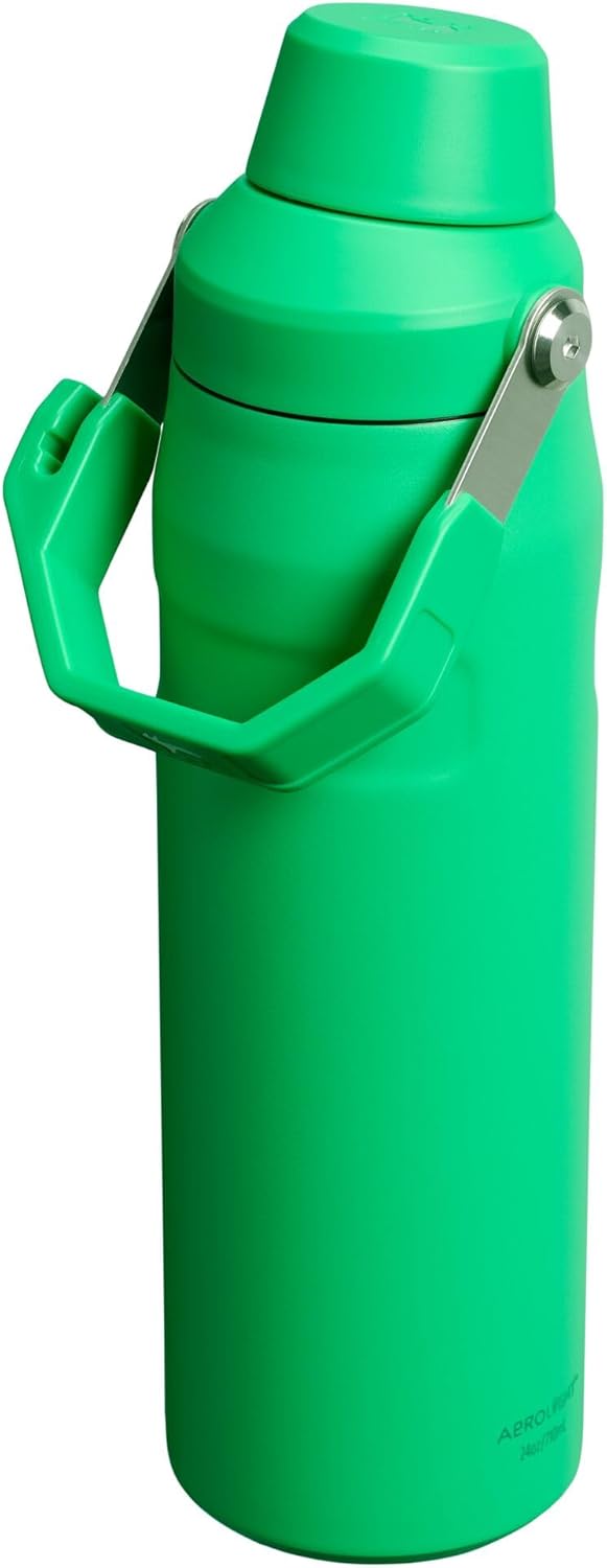 Stanley IceFlow Fast Flow Water Bottle | Angled Spout Lid | Lightweight & Leakproof for Travel & Sports | Insulated Stainless Steel | BPA-Free