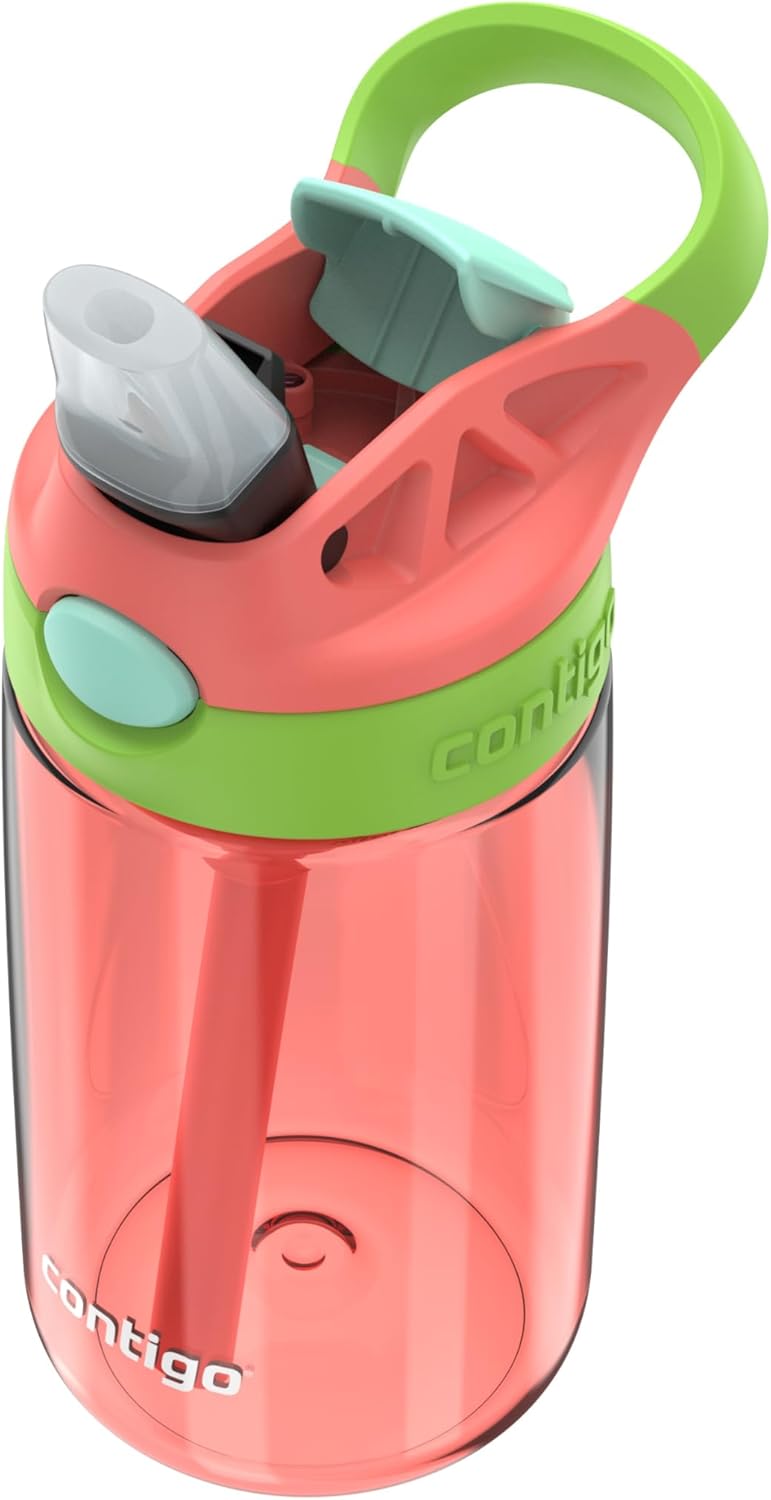 Contigo Kids Water Bottle with Redesigned AUTOSPOUT Straw, 14 oz