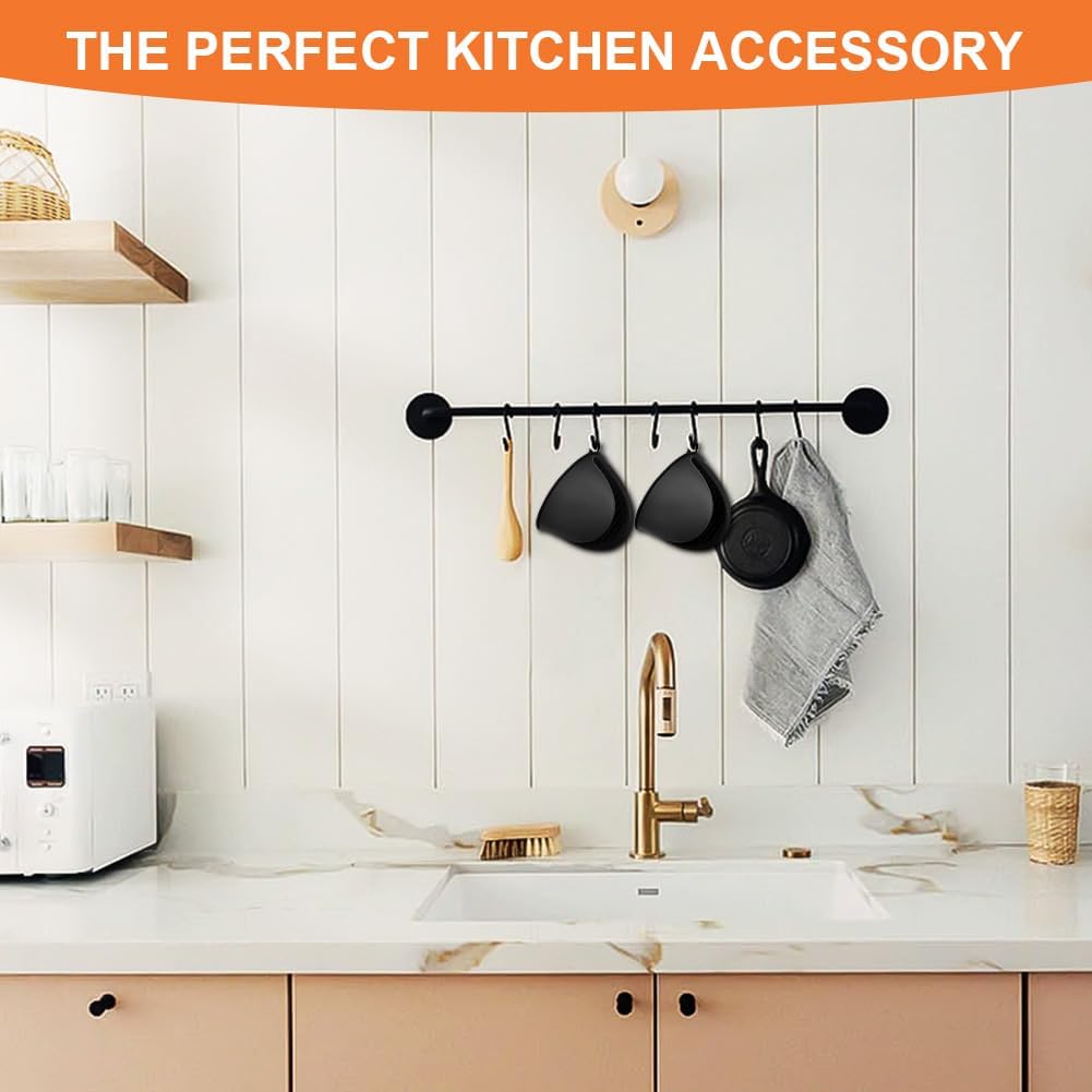 AUAUY 1 Pair Mini Silicone Oven Mitts, Heat Resistant Pot Holders Mitts, Cute Oven Pinch Grip Gloves, Small Potholders for Kitchen, Air Fryer Mitts Pair for Cooking, Baking and Grilling (Black)