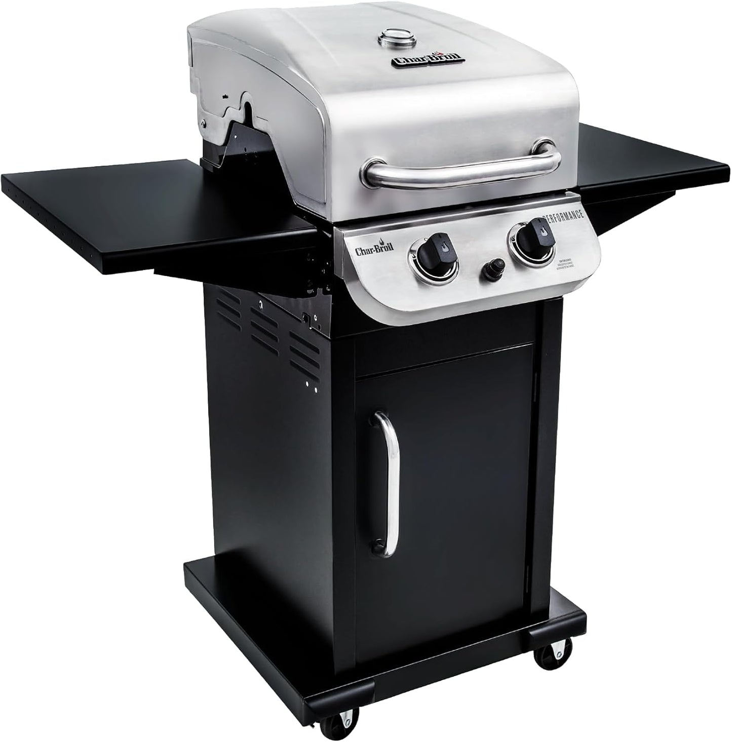 Char-Broil Performance Series Convective 2-Burner Cabinet Propane Gas Stainless Steel Grill - 463673519P1