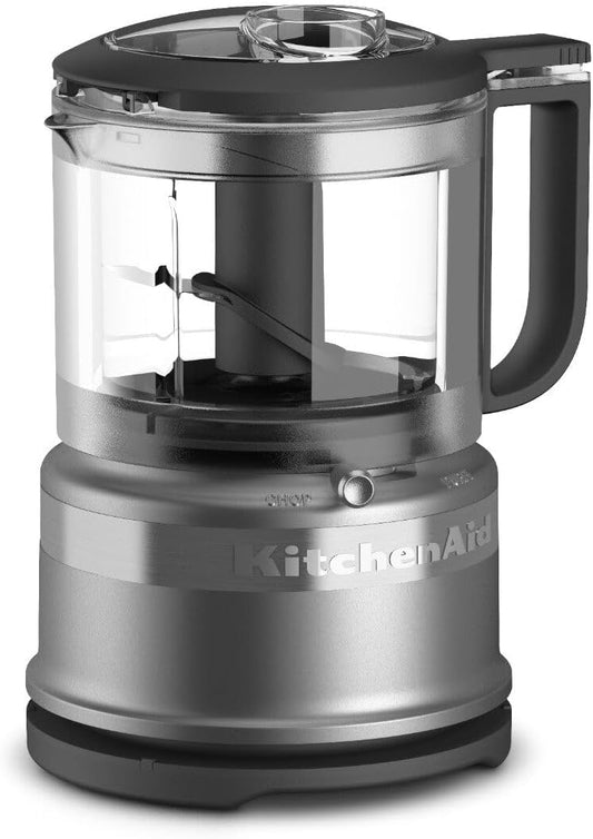 KitchenAid 3.5 Cup Food Chopper KFC3516CU, Contour Silver