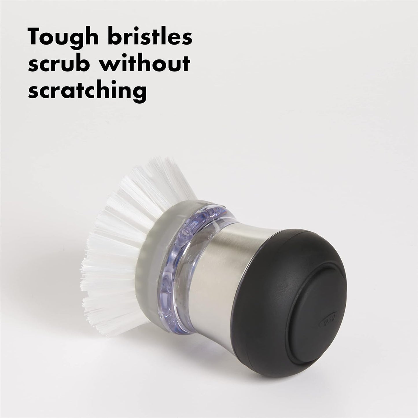 OXO Steel Soap Dispensing Palm Brush