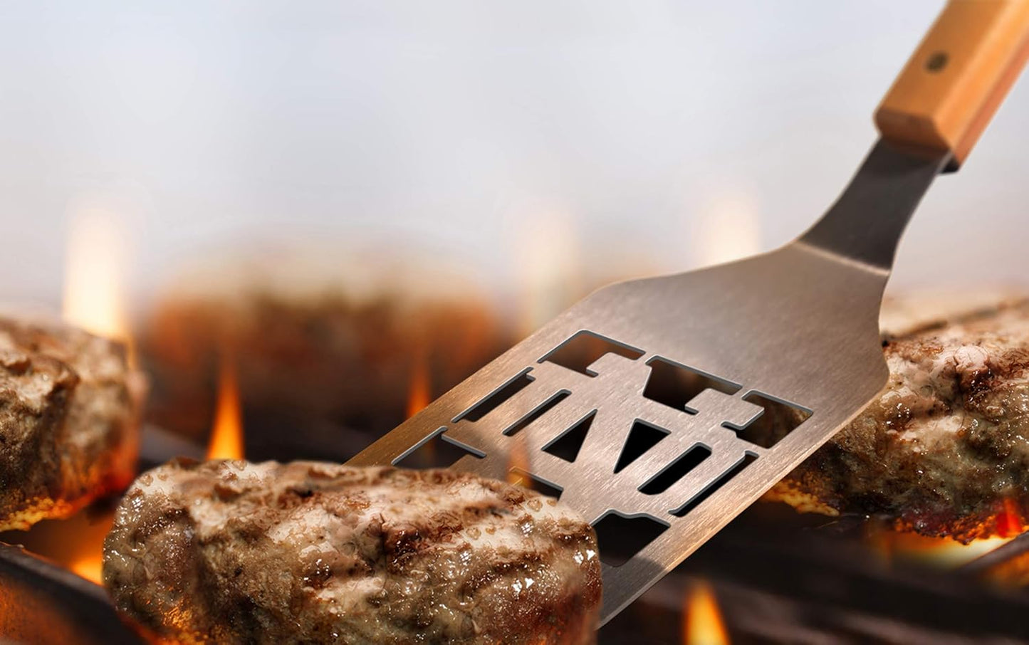 YouTheFan NCAA Classic Series Sportula Stainless Steel Grilling Spatula