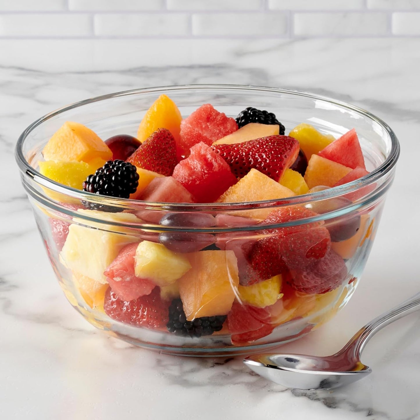 Anchor Hocking Glass Mixing Bowl, 1.5-Quart, Clear