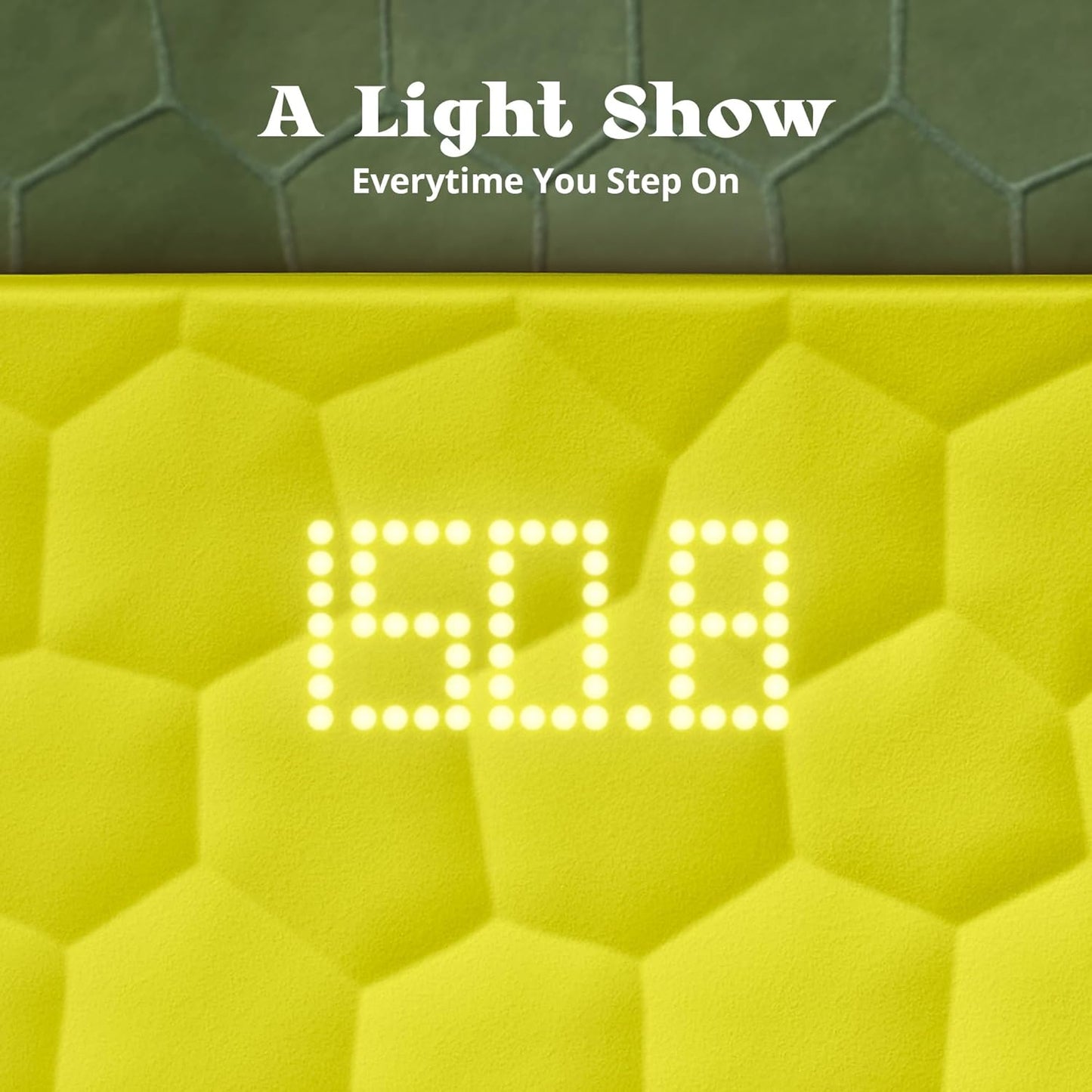 Greater Goods Colorful Designer Bathroom Scale: Non-Slip Silicone Cover, Hidden LED Display, Spot-On Precision, 400 lb Capacity