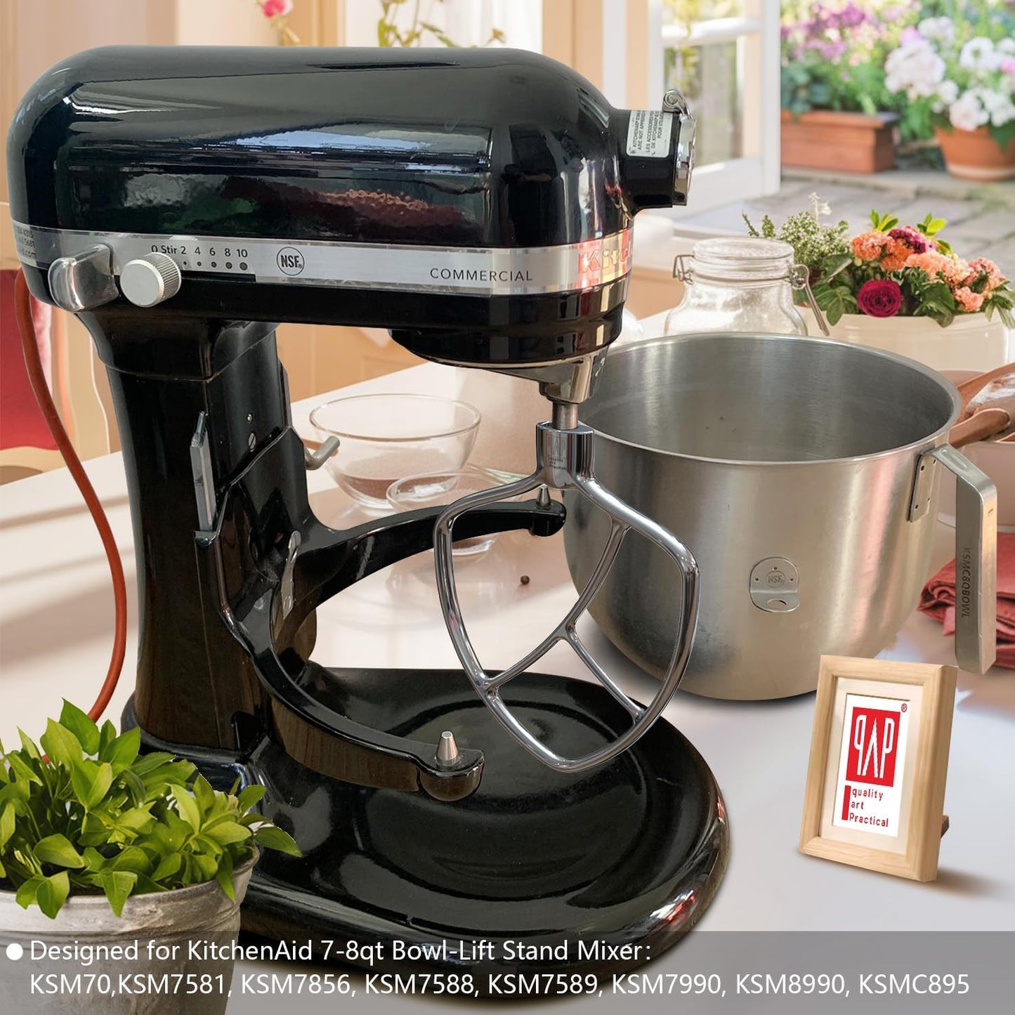 Flat Beater Replacement for KitchenAid 7/8 Qt.