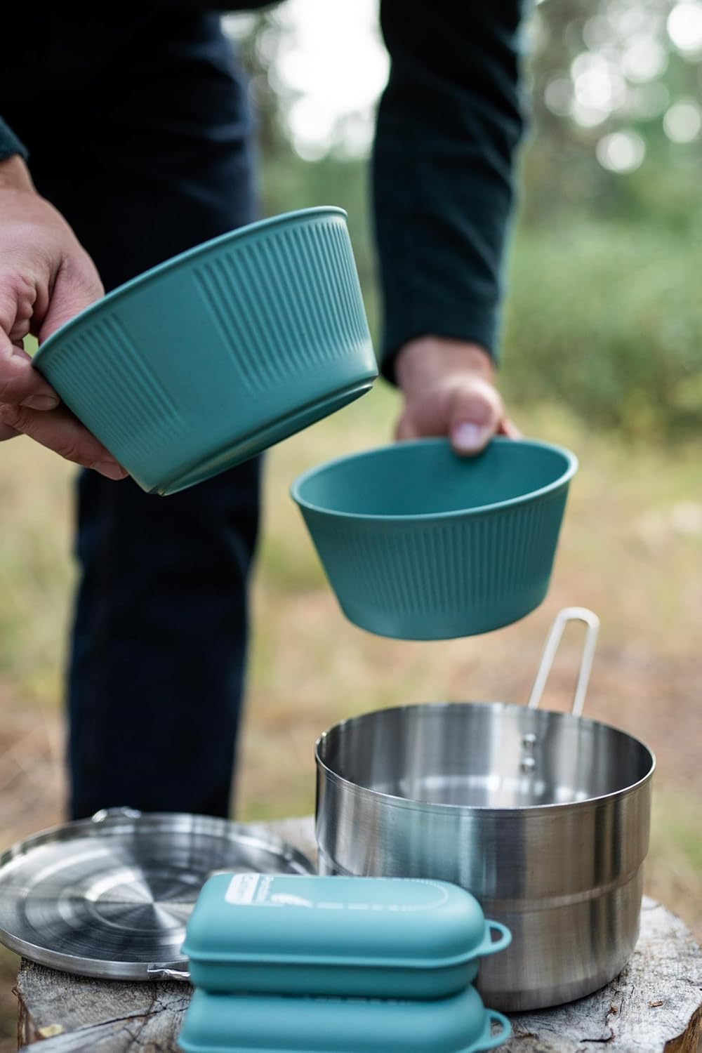 Stansport Stainless Steel Cook Set