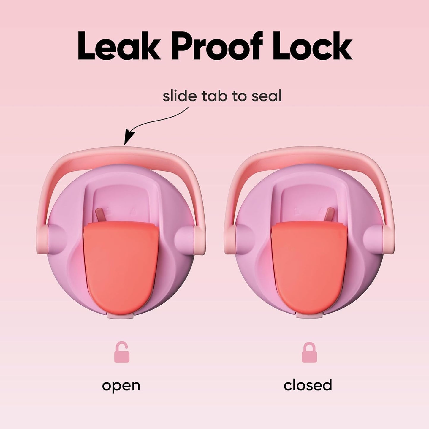 Owala FreeSip Sway Insulated Stainless Steel Water Bottle with Two-Way Spout, Built-In Straw and Bucket Handle, Made for Travel, School, and Sports, 30oz, BPA Free, Leak Proof, Pink Angel Food Cake