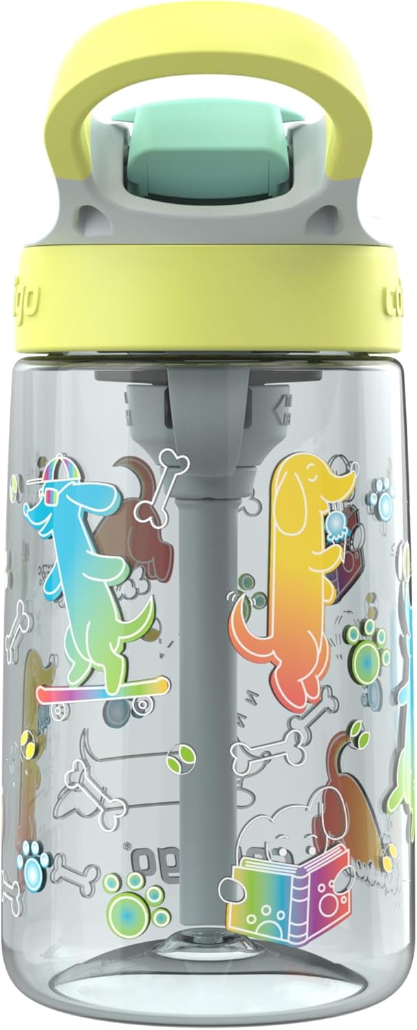 Contigo Kids Water Bottle with Redesigned AUTOSPOUT Straw, 14 oz