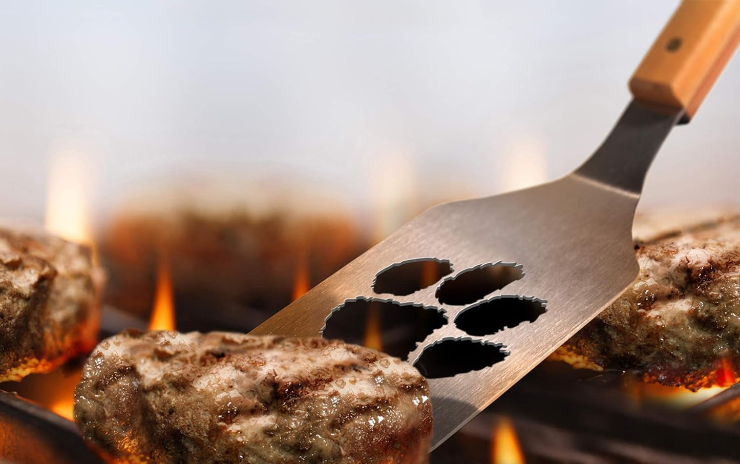 YouTheFan NCAA Classic Series Sportula Stainless Steel Grilling Spatula