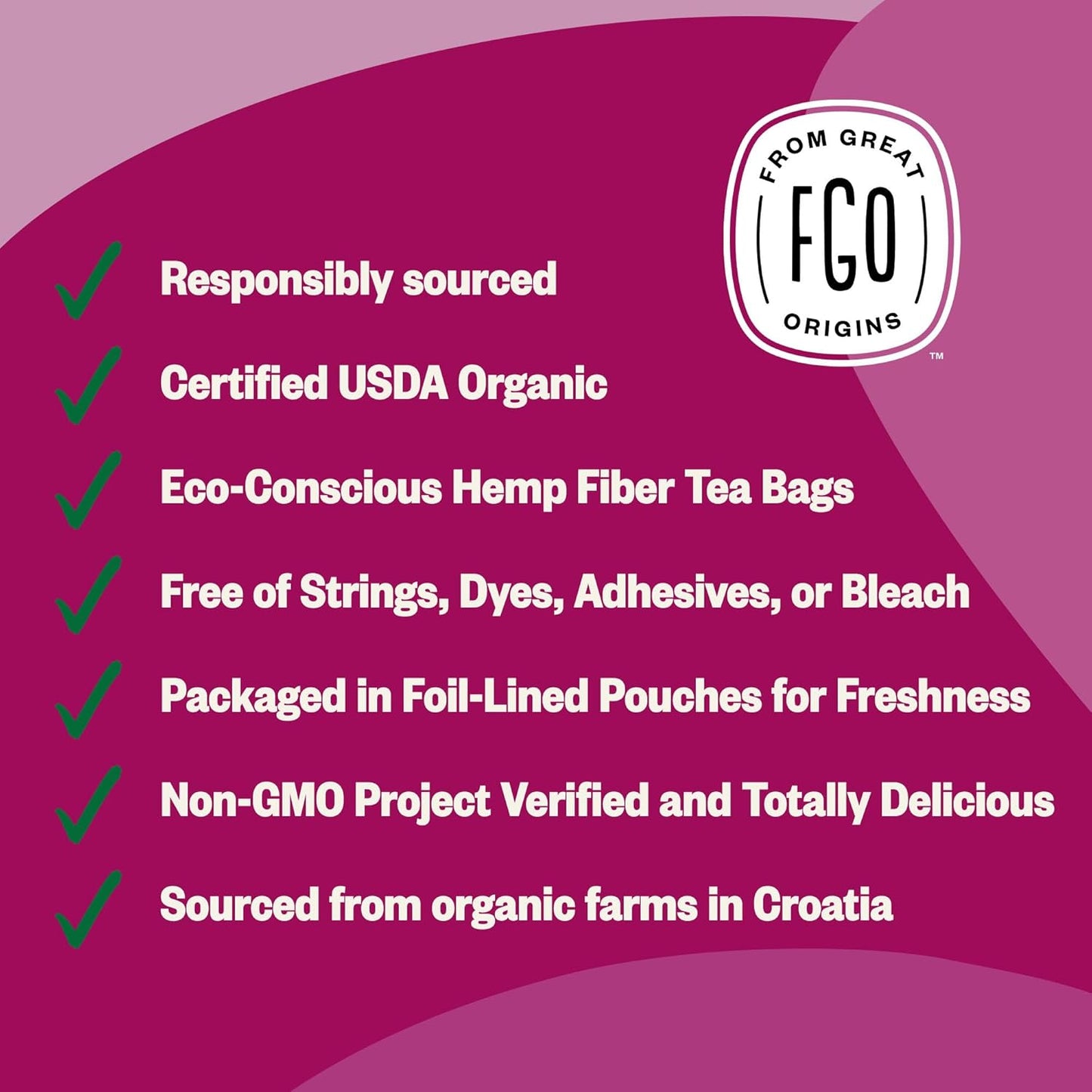 FGO Organic Milk Thistle Tea, 100 Count, Eco-Conscious Herbal Tea Bags, Resealable Bag, Caffeine Free, Packaging May Vary (Pack of 1)