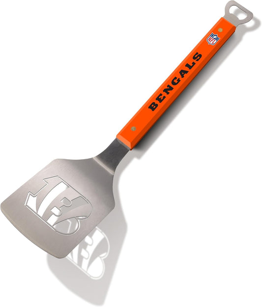 YouTheFan NFL 18" Stainless Steel Sportula (Spatula) with Bottle Opener