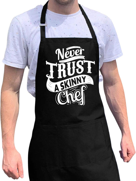 ApronMen - Funny Apron For Men - BBQ Gifts for Men & Unique Gifts for Fathers - Mens Aprons for Grilling